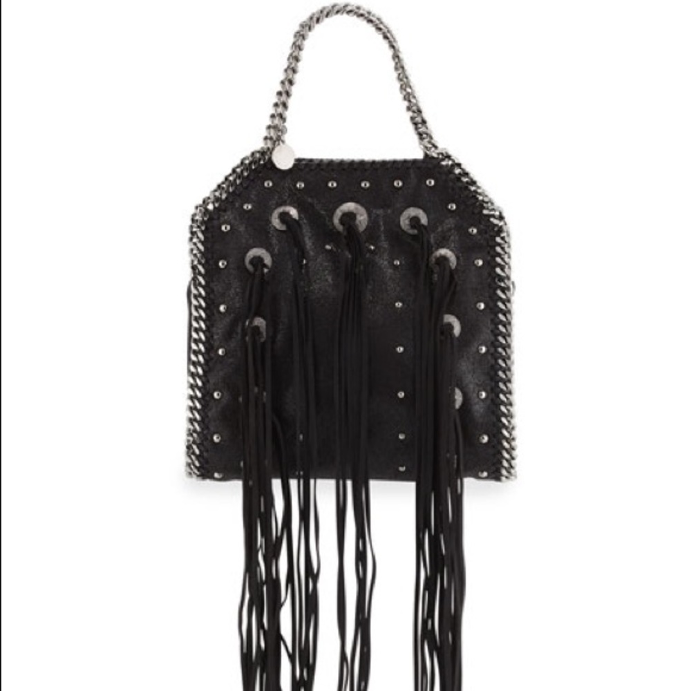 Stella McCartney Falabella Mini Concho Fringe Tote